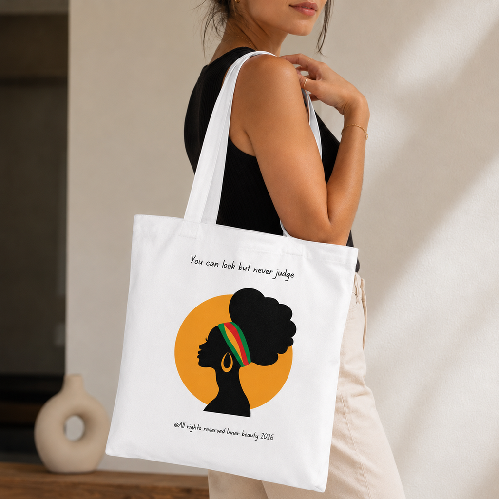 Tote bag with a print